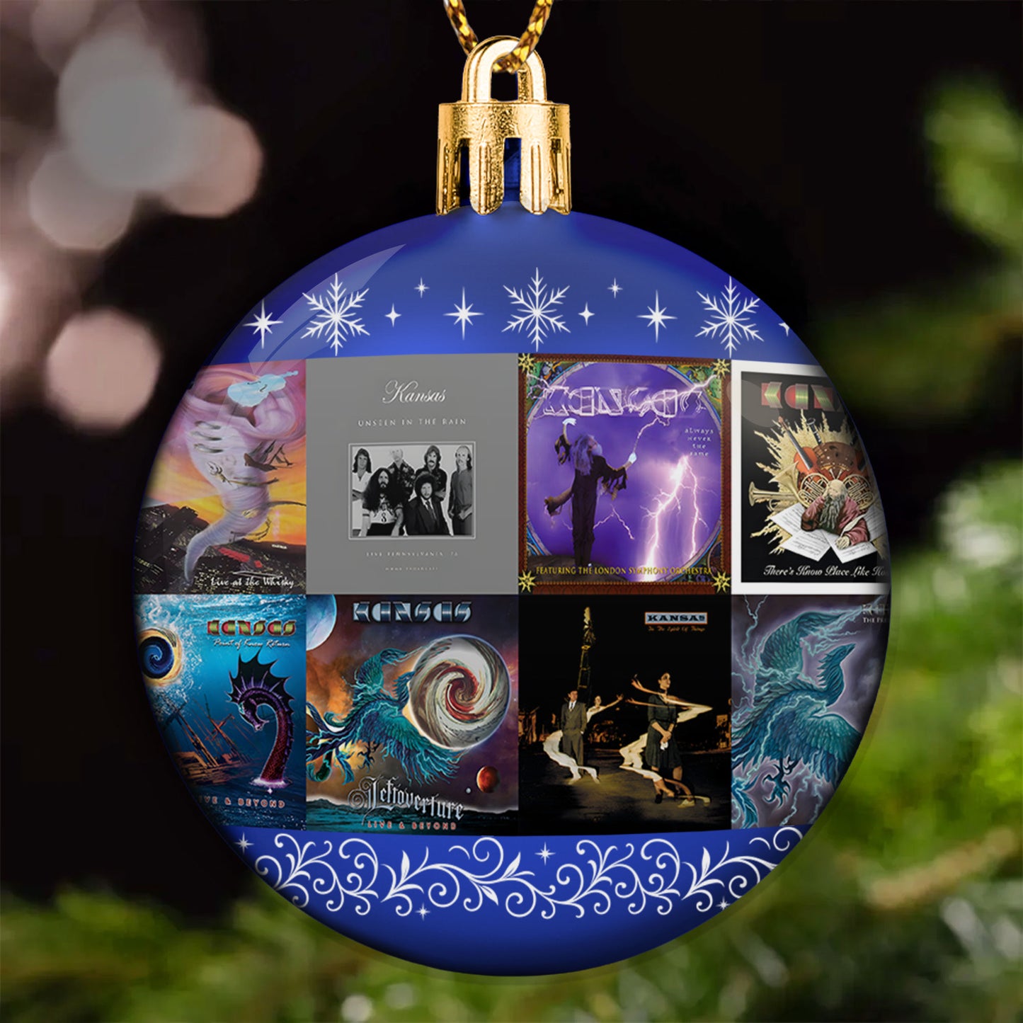 Kansas Ball Ornament – Carry On the Spirit of Classic Rock