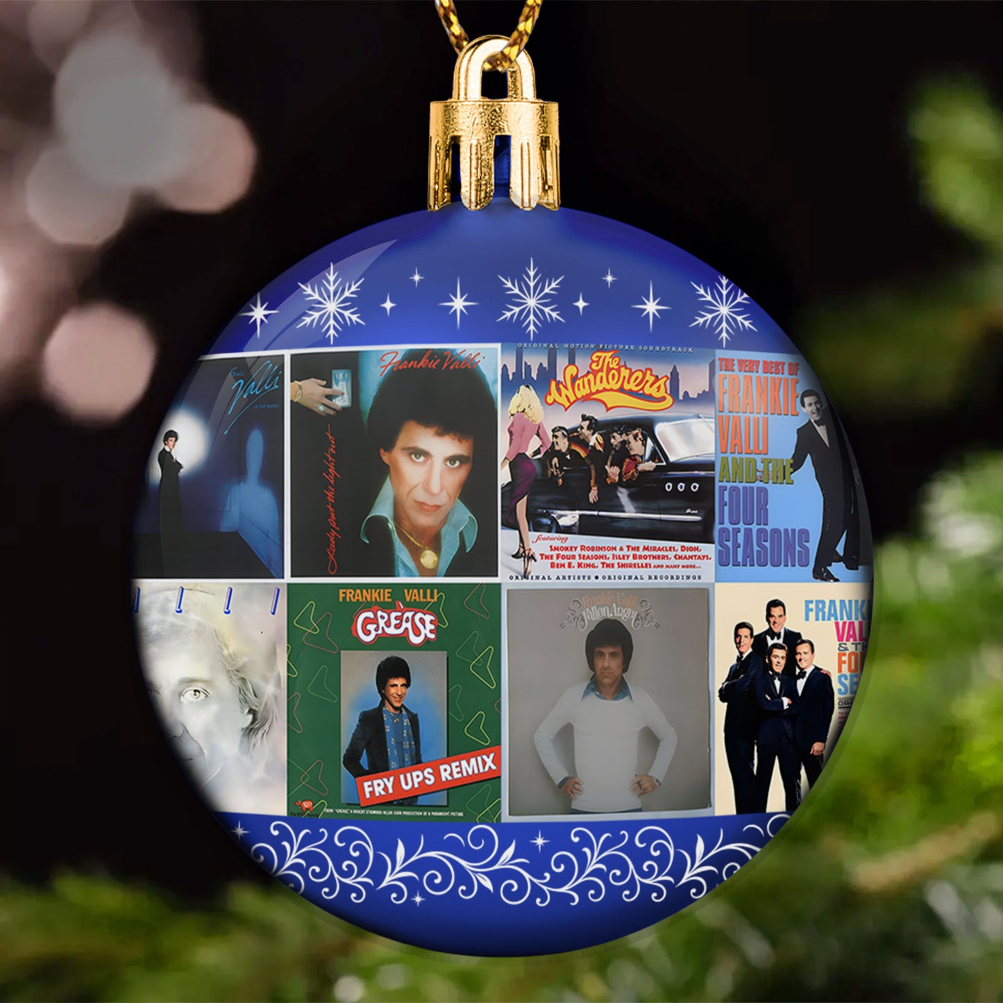 Frankie Valli & The Four Seasons Ball Ornament – Timeless Pop Harmony