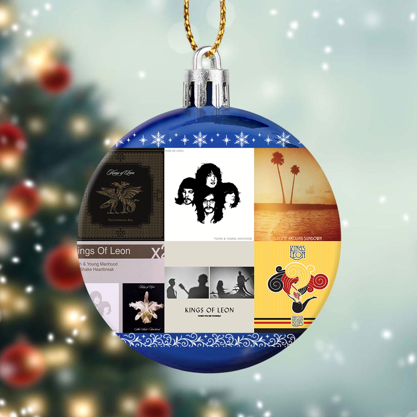 Kings of Leon Ball Ornament – Southern Rock Revival