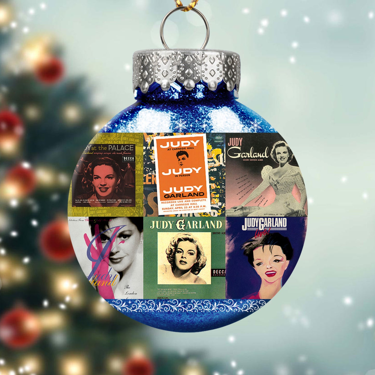 Judy Garland Ball Ornament – A Tribute to Timeless Hollywood Magic