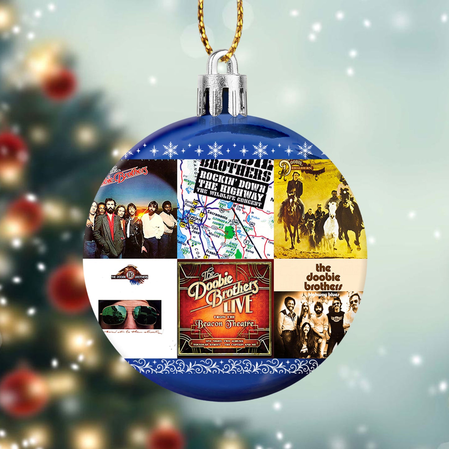 The Doobie Brothers Ball Ornament – A Classic Rock Christmas Gift