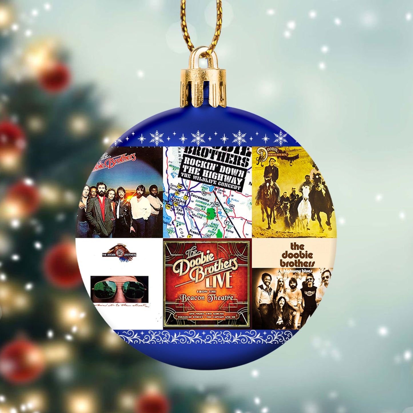 The Doobie Brothers Ball Ornament – A Classic Rock Christmas Gift