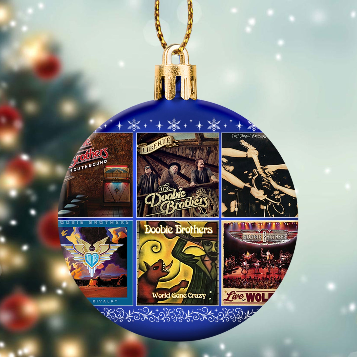 The Doobie Brothers Ball Ornament – Classic Rock Spirit for the Holidays