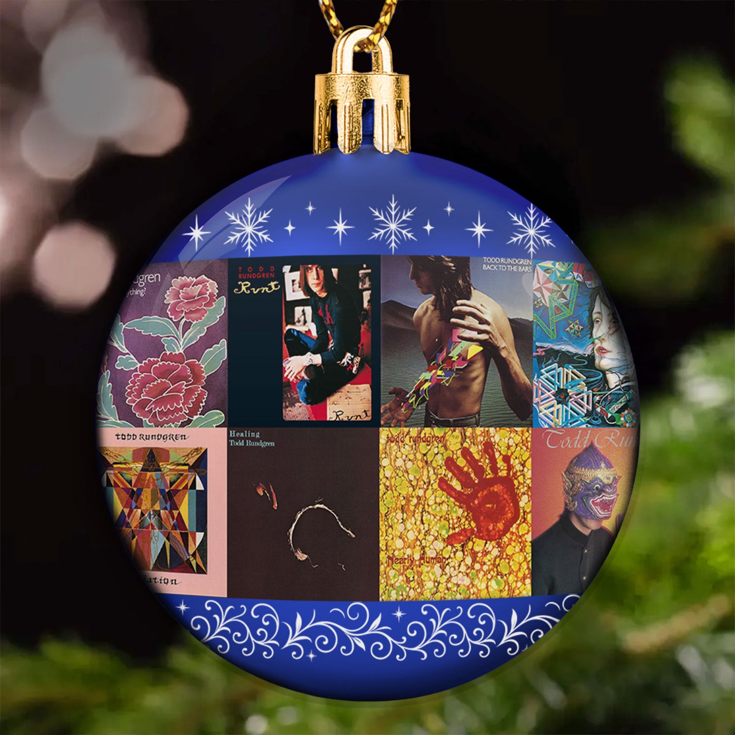 Todd Rundgren Ball Ornament – Celebrating the Artistry of a True Visionary