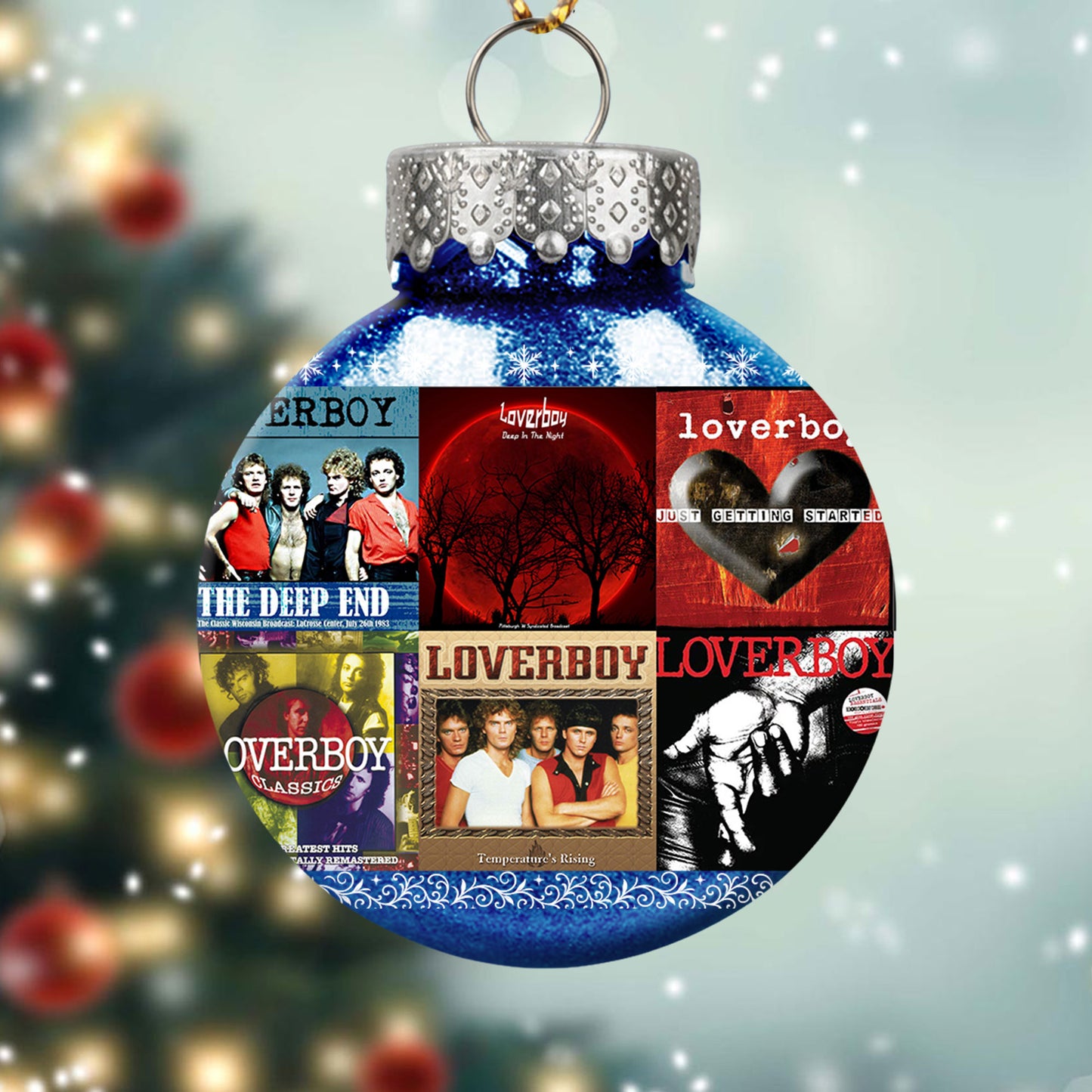 Loverboy Ball Ornament – Classic Rock Passion