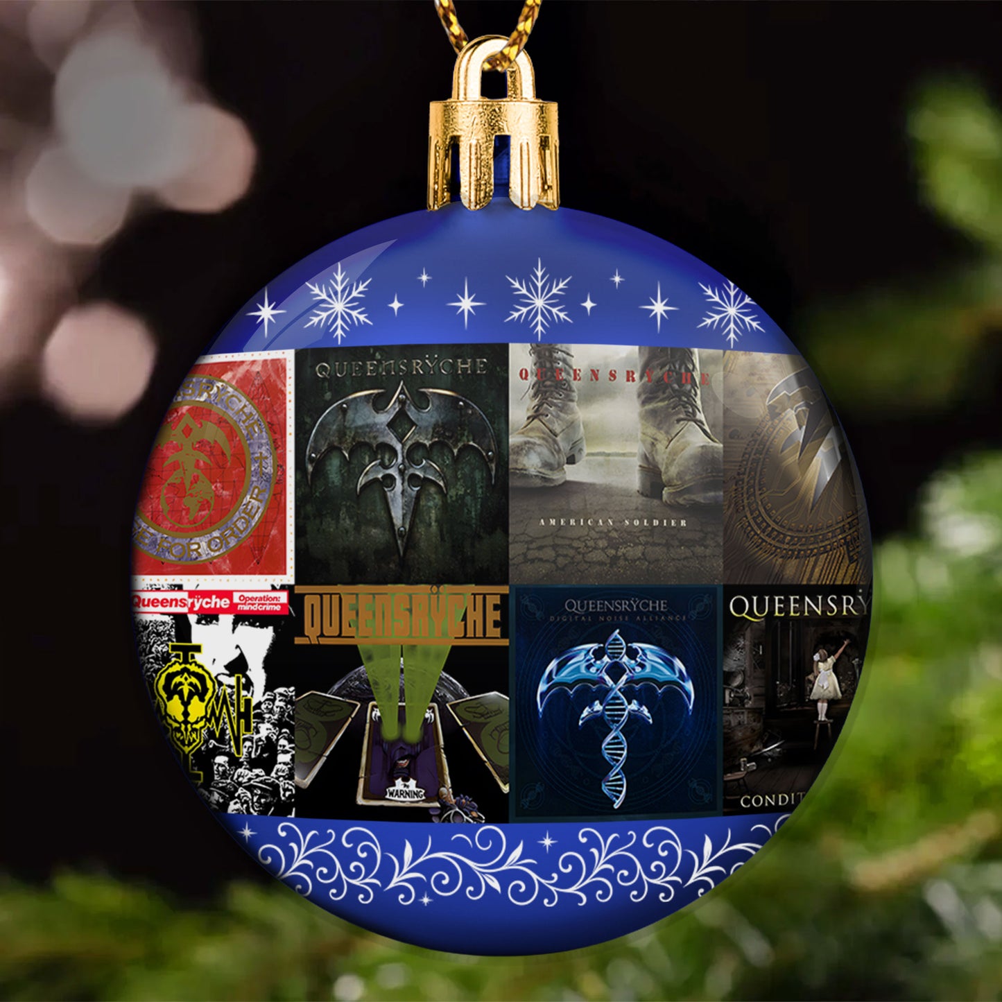 Queensrÿche Ball Ornament – Progressive Metal Legends