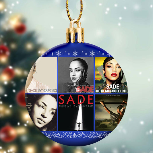 Sade Ball Ornament – Smooth Sophistication for Your Holiday Season