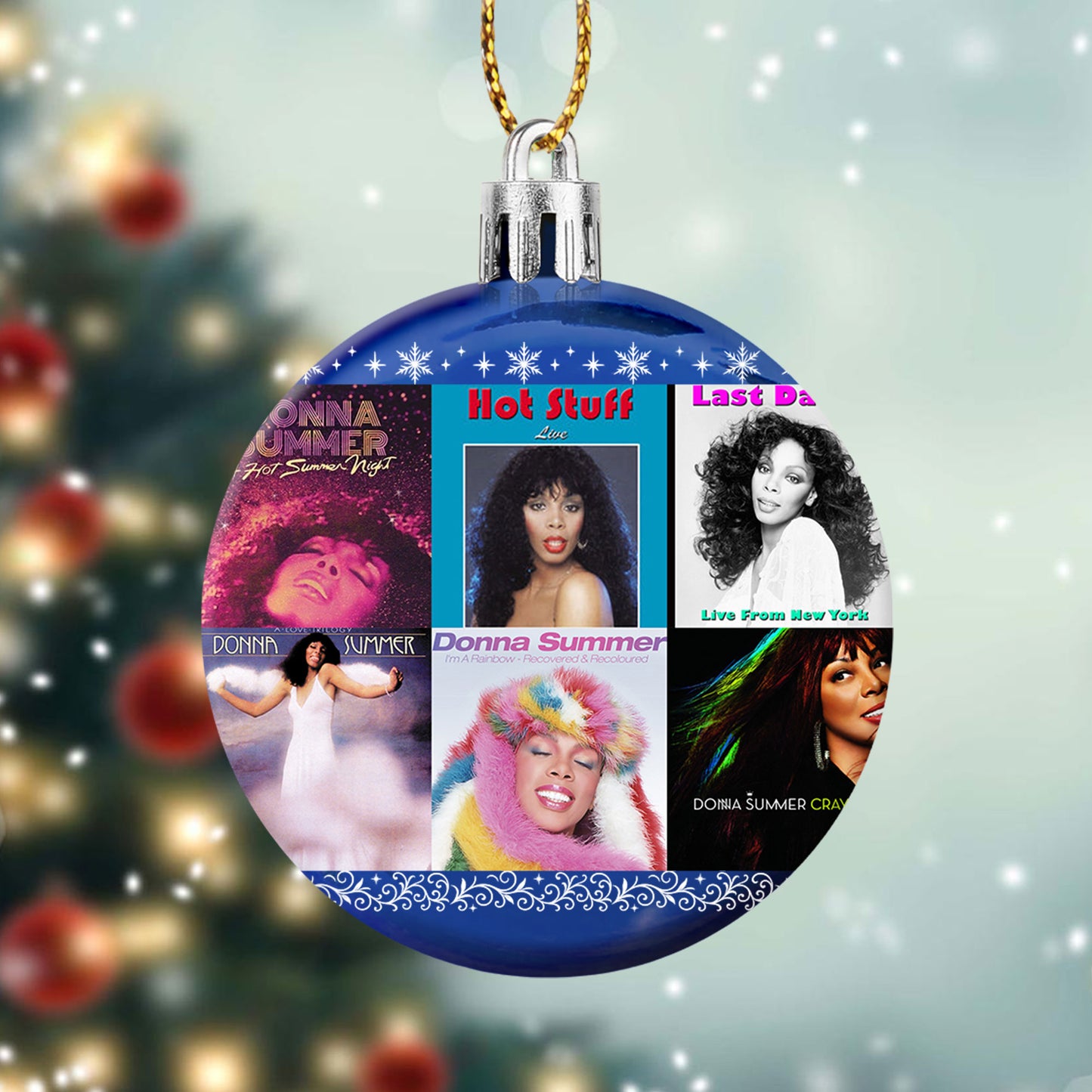 Donna Summer Ball Ornament – Disco Queen Magic for the Holidays