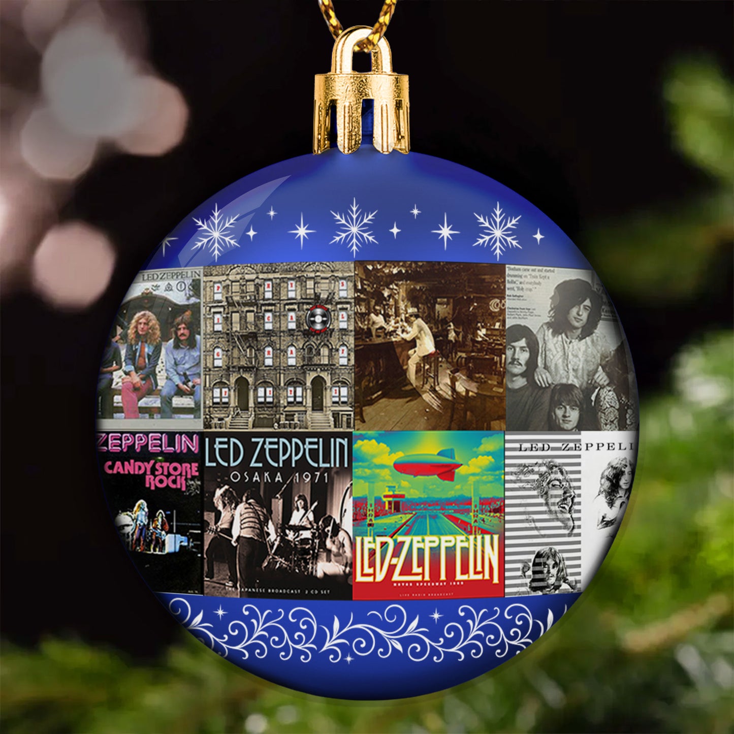 Led Zeppelin Ball Ornament – The Legends of Rock Immortalized