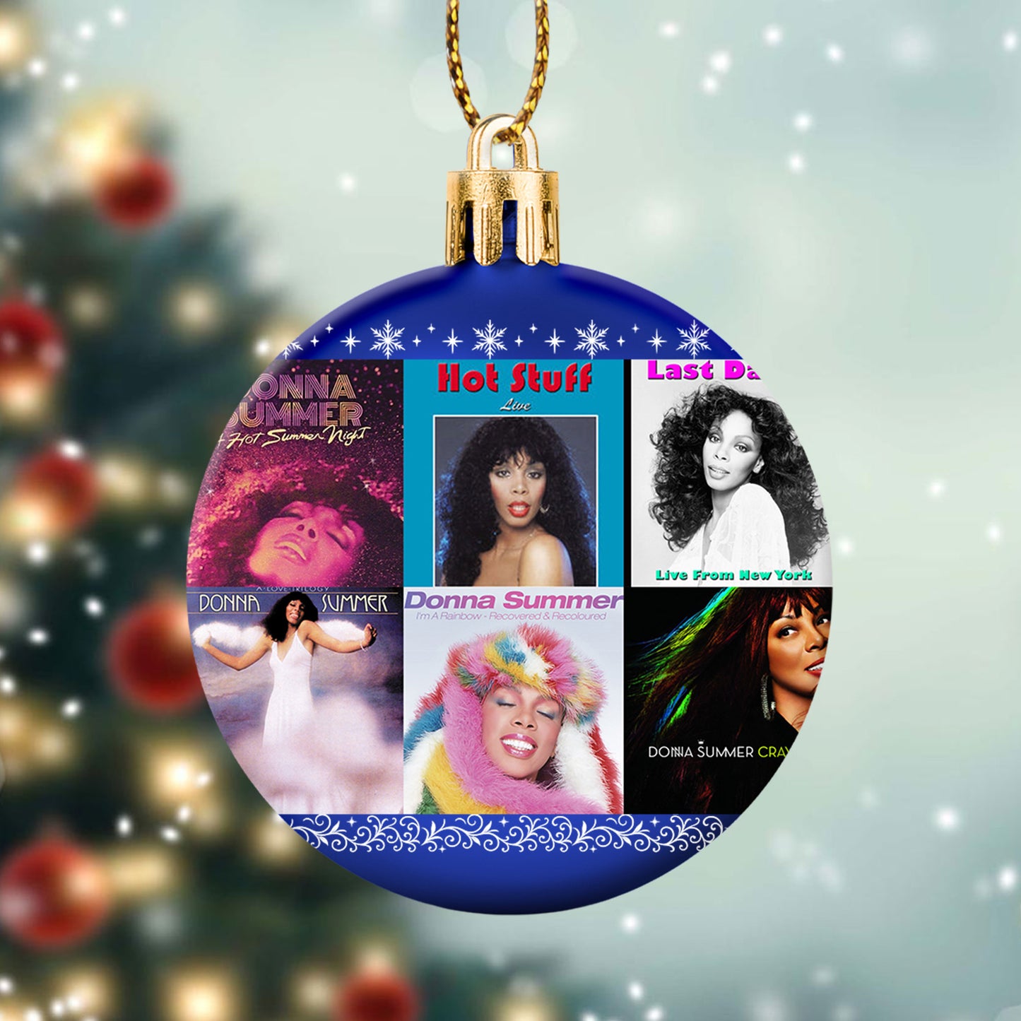 Donna Summer Ball Ornament – Disco Queen Magic for the Holidays