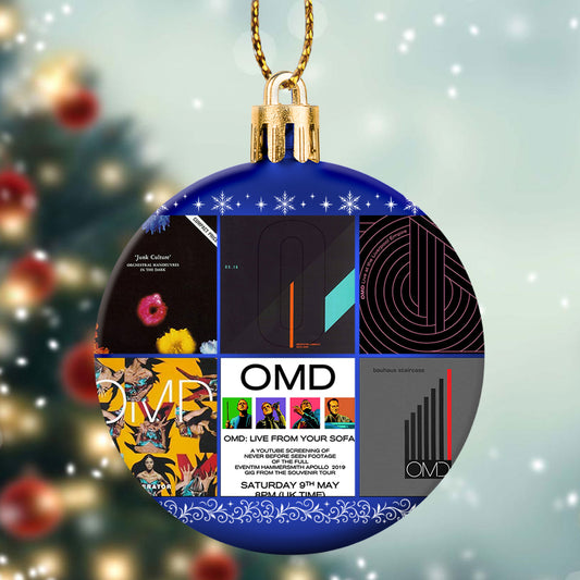 OMD Ball Ornament – A Synth-Pop Celebration for the Holidays