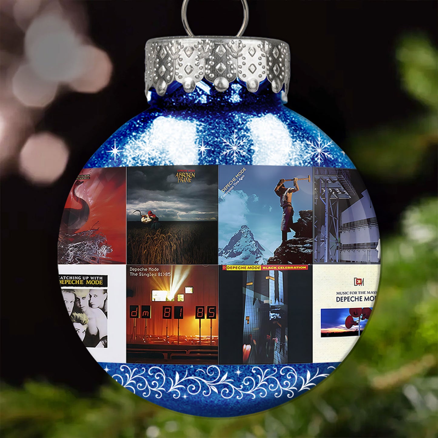 Nine Inch Nails Ball Ornament – A Darkly Beautiful Tribute to Industrial Artistry