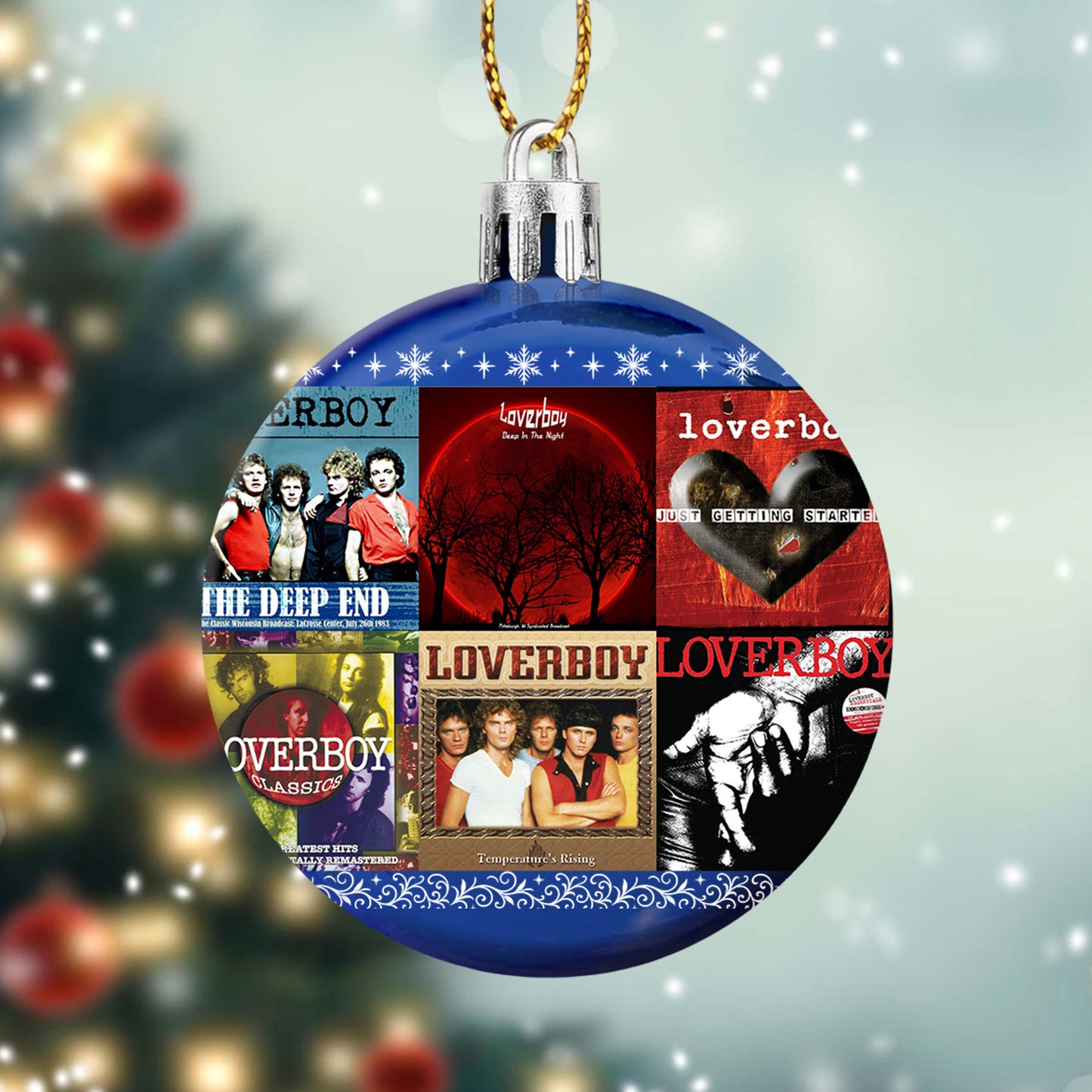 Loverboy Ball Ornament – Classic Rock Passion