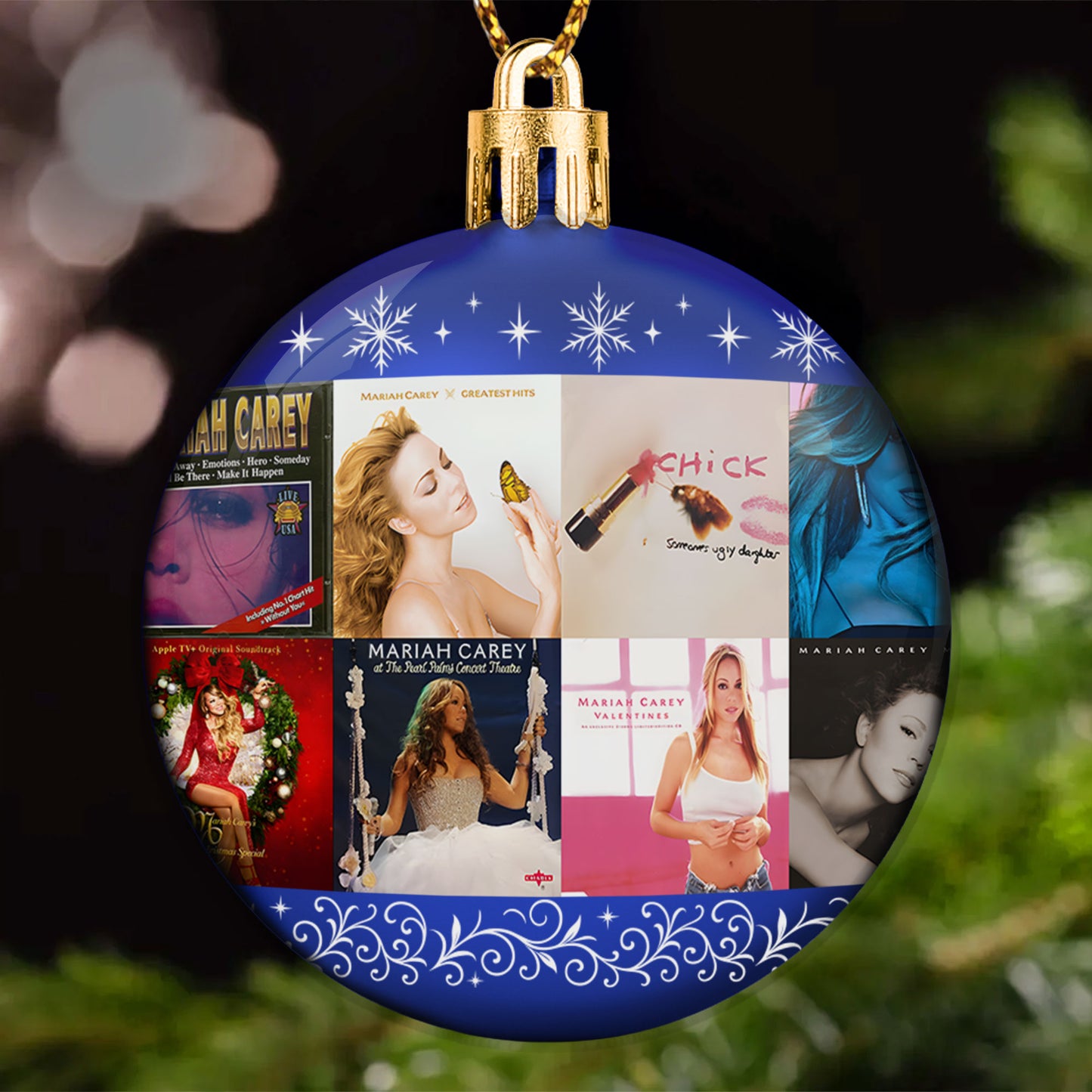 Mariah Carey Ball Ornament – A Sparkling Holiday Gift for Music Lovers