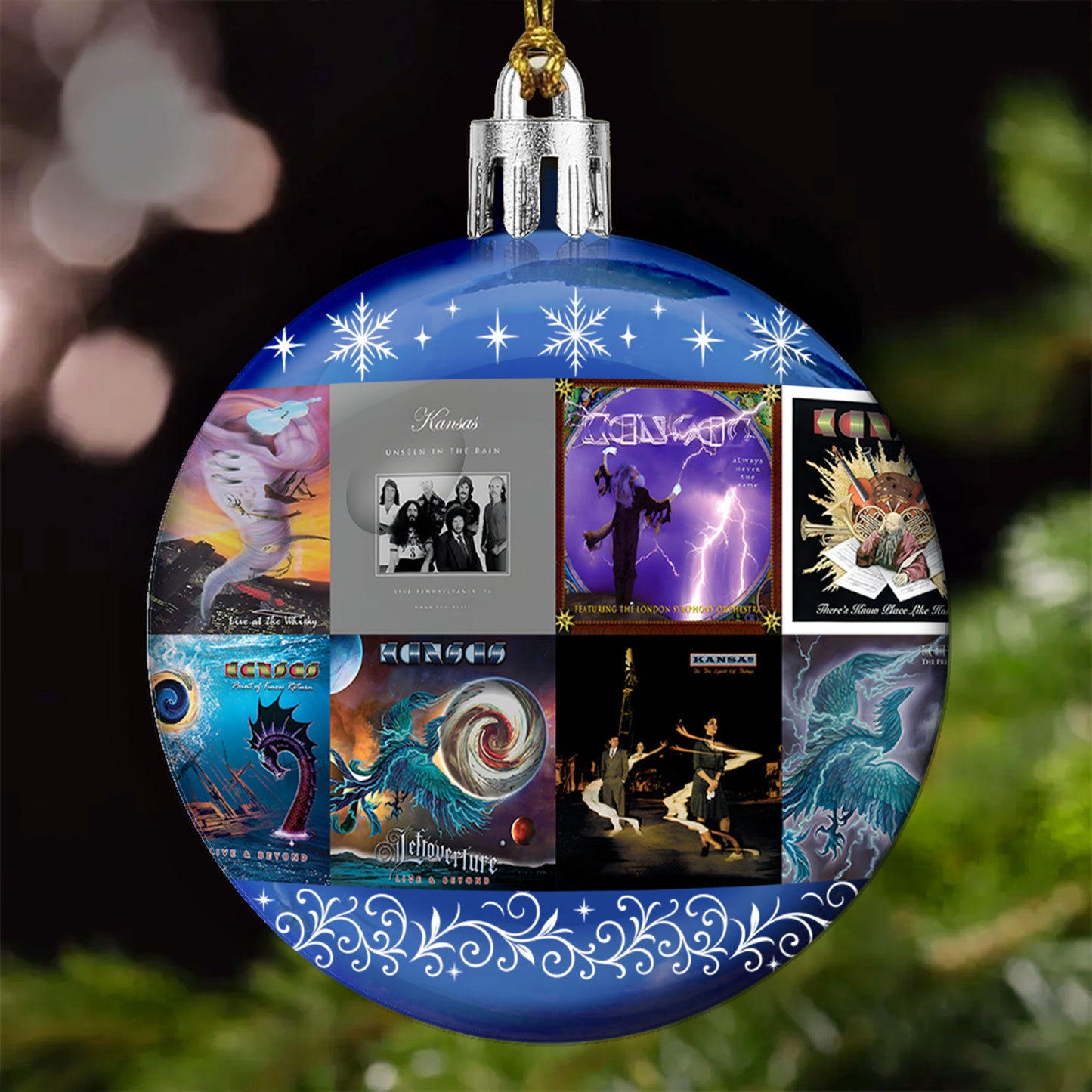 Kansas Ball Ornament – Carry On the Spirit of Classic Rock