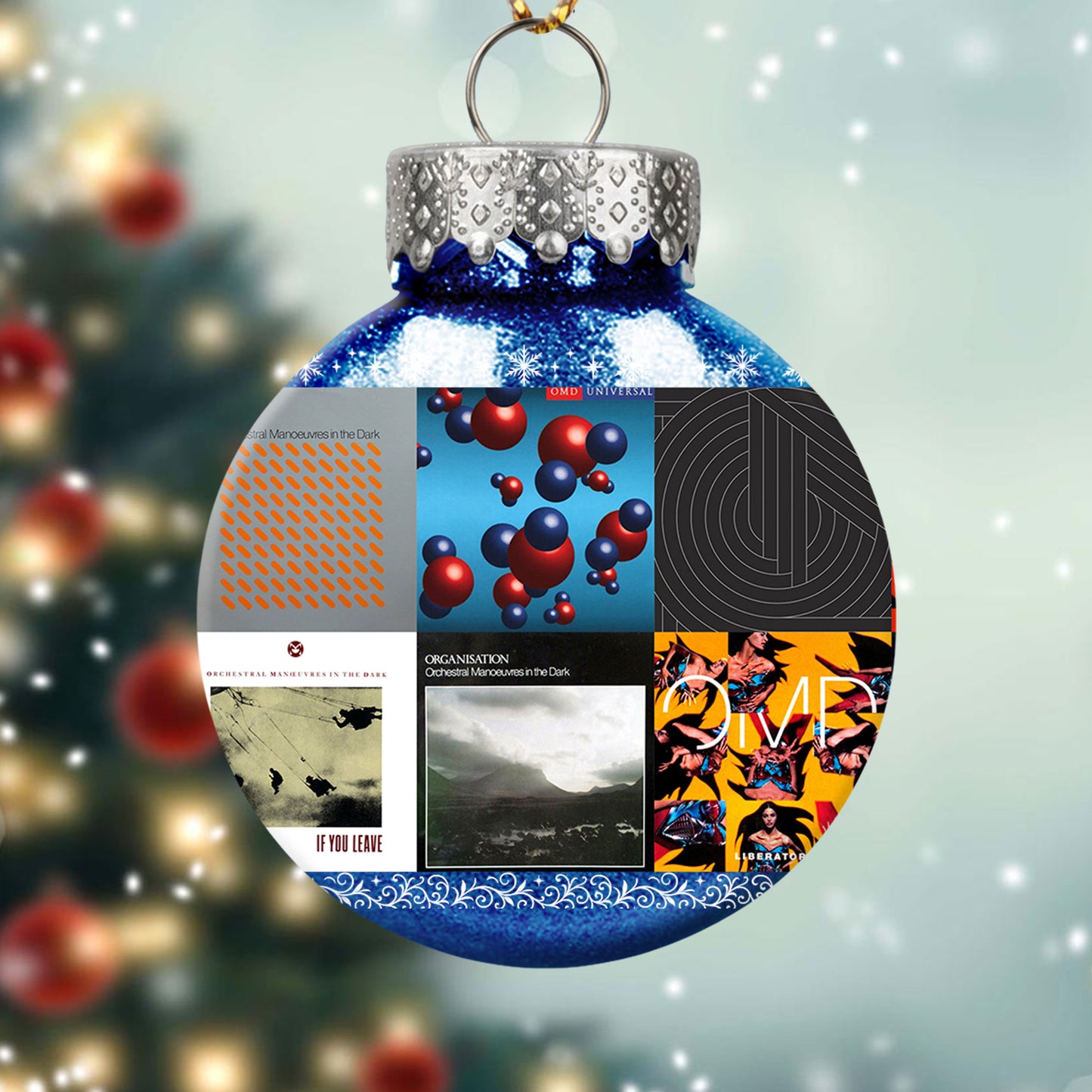 OMD Ball Ornament – A Perfect Christmas Gift for Synthpop Lovers