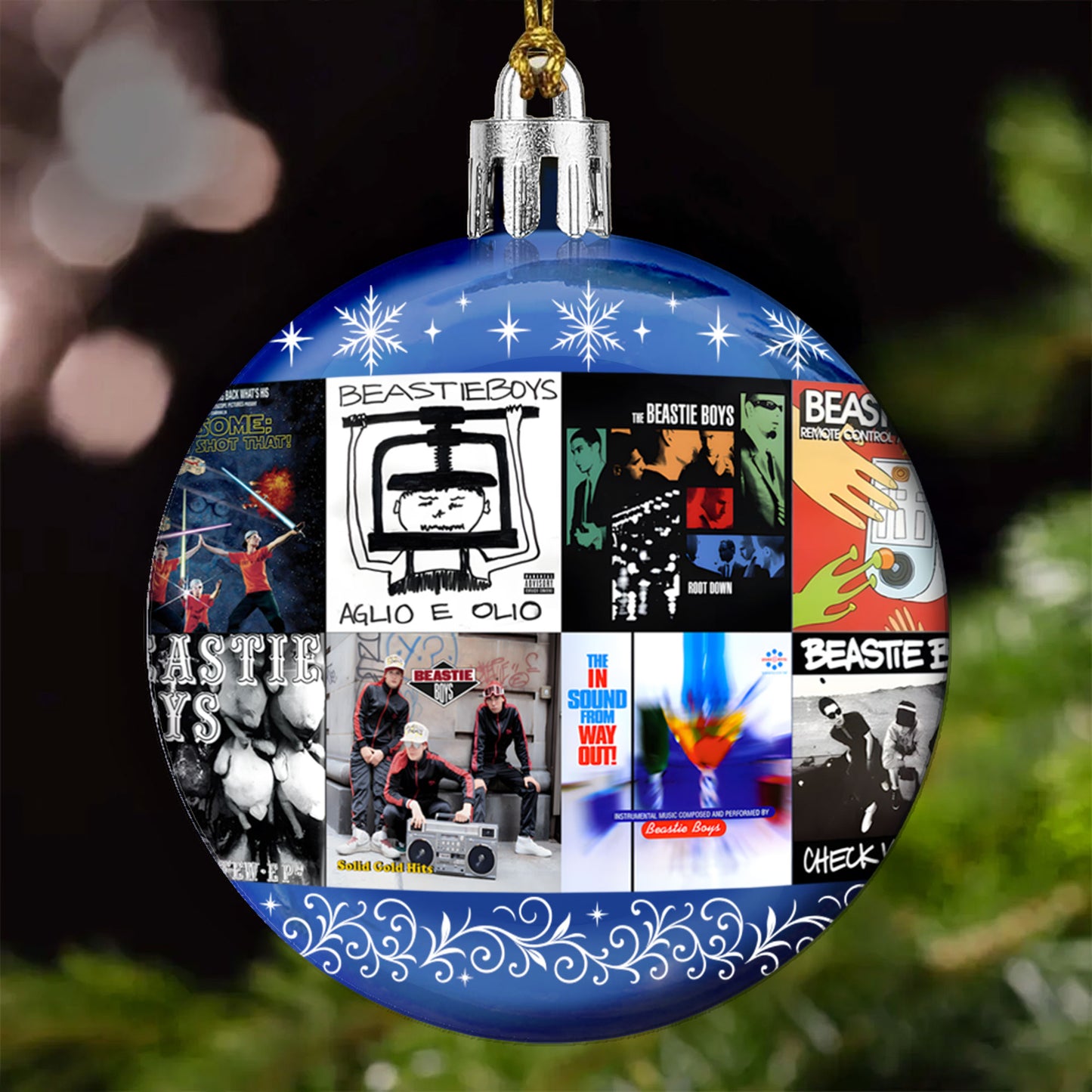 Beastie Boys Ball Ornament – A Classic Hip-Hop Twist for Your Holidays