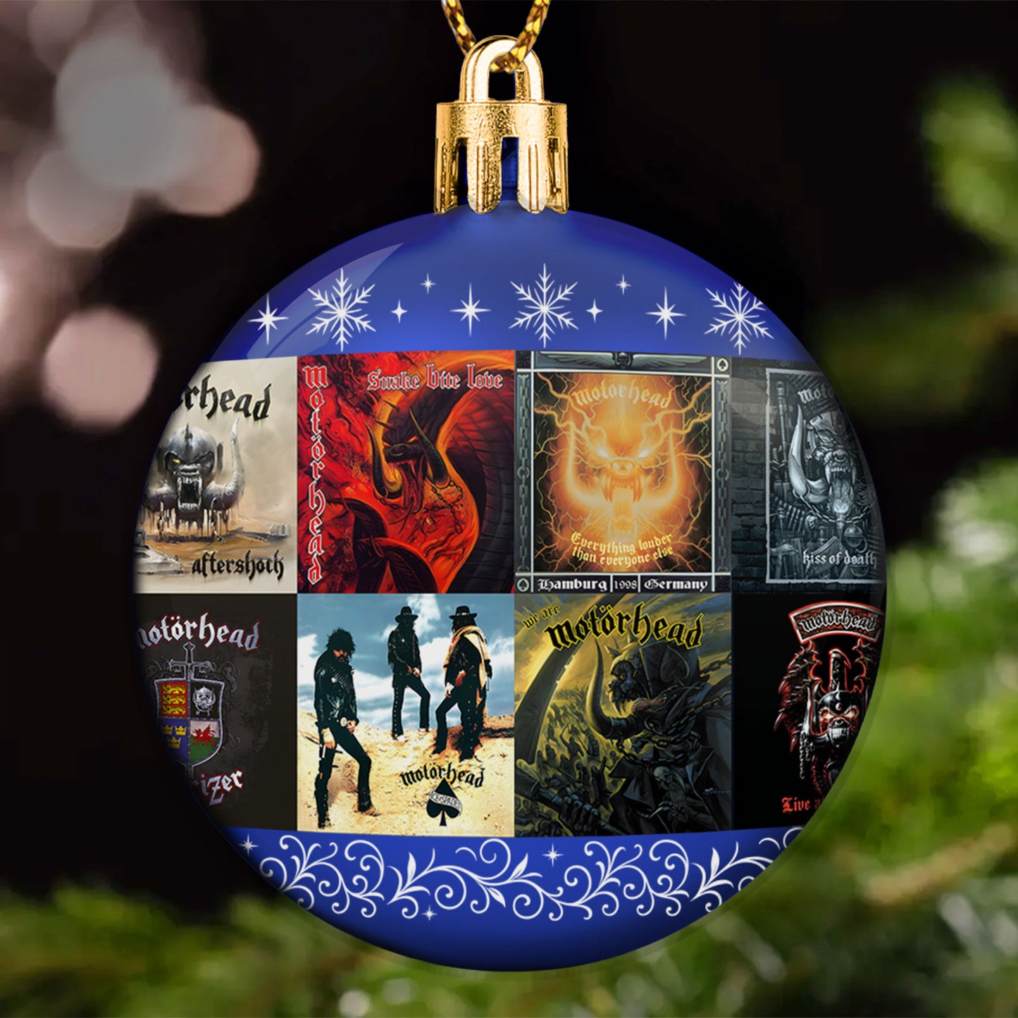 Motörhead Ball Ornament – Heavy Metal Legends Collection