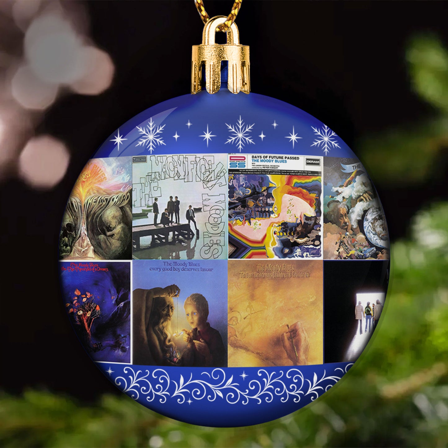 The Moody Blues Ball Ornament – Progressive Rock Classics
