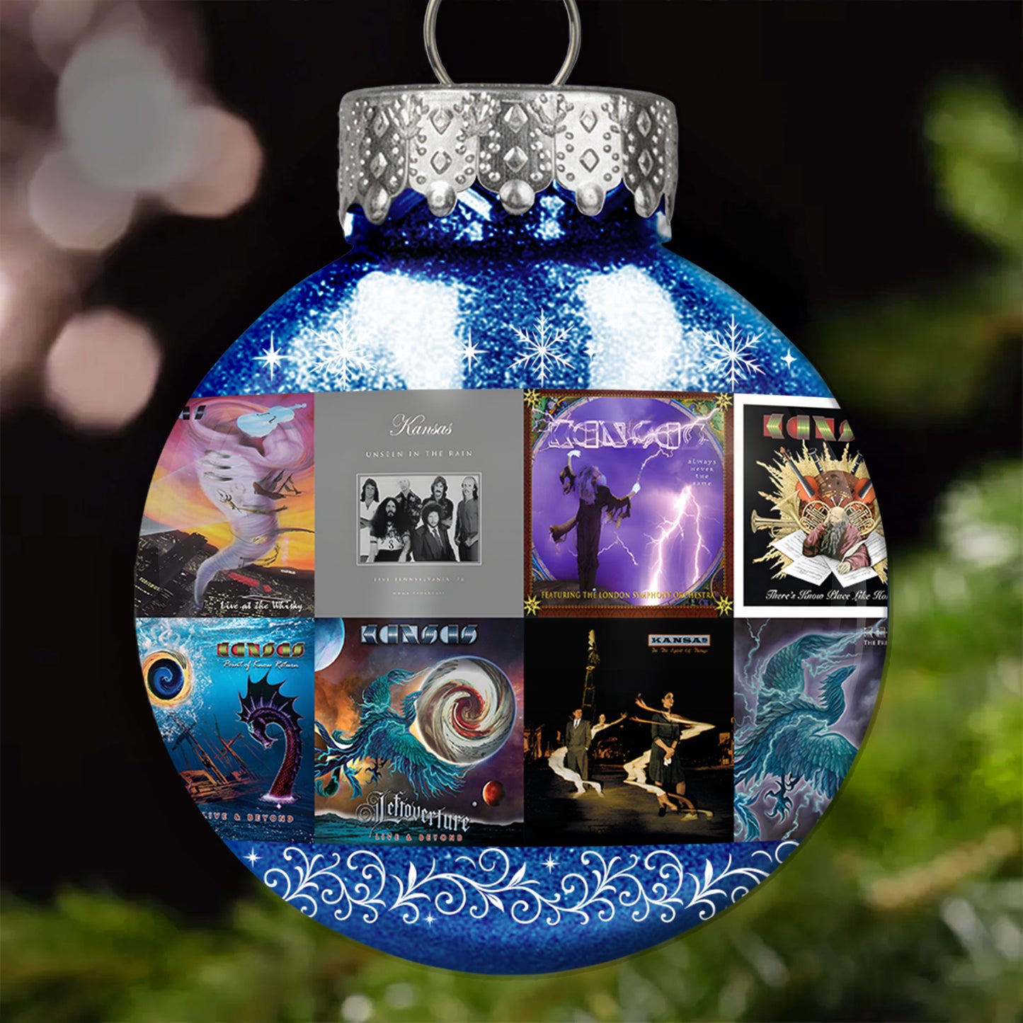 Kansas Ball Ornament – Carry On the Spirit of Classic Rock