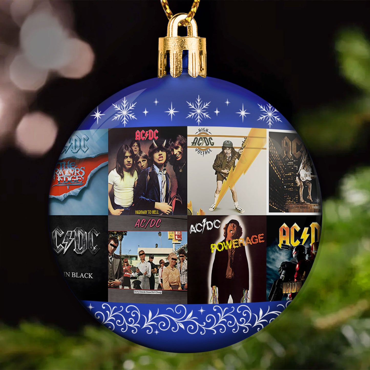 AC/DC Ball Ornament – The Ultimate Rock ’n’ Roll Christmas Gift