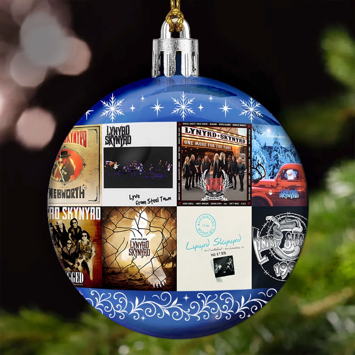 Lynyrd Skynyrd Ball Ornament – A Southern Rock Tribute for the Holiday Season