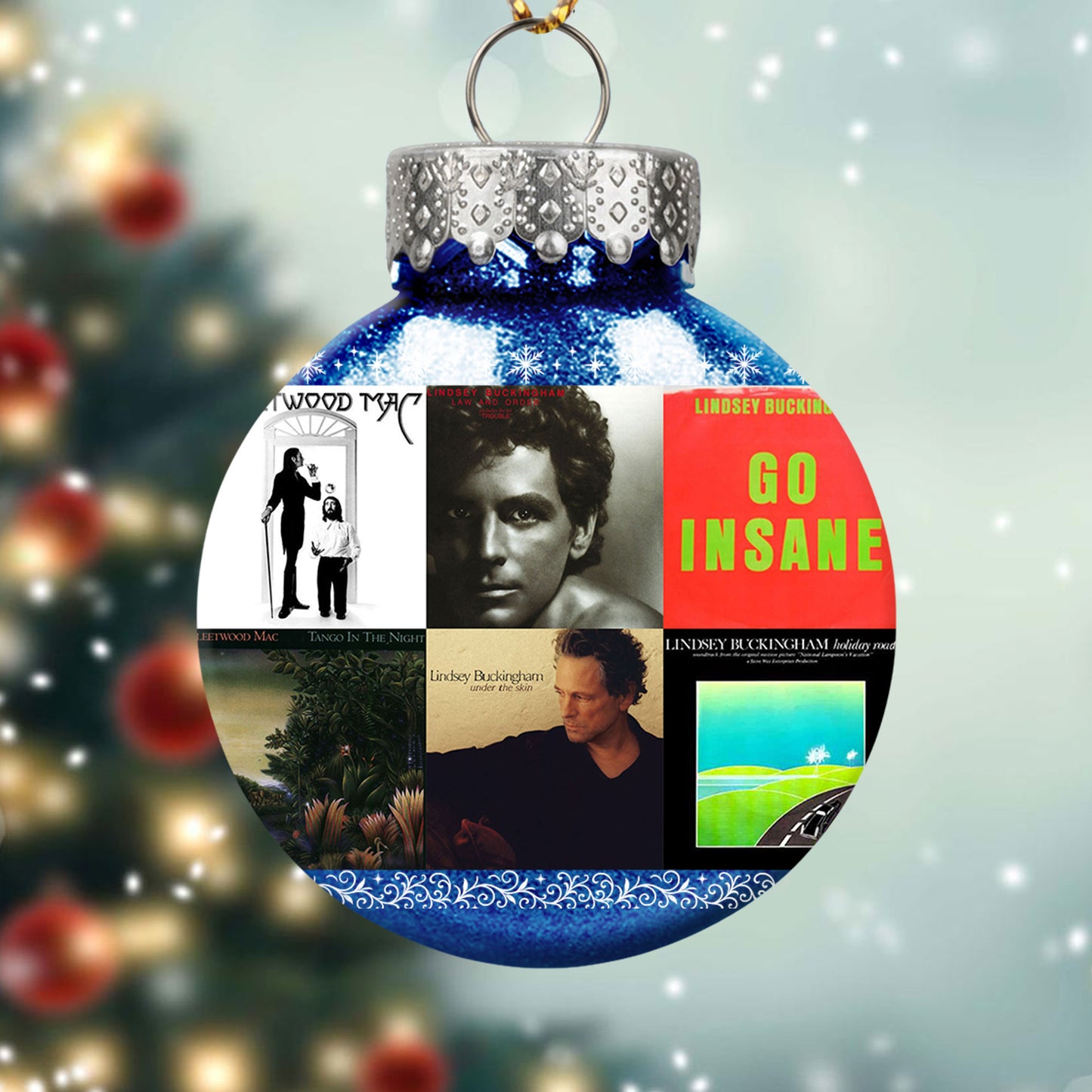 Lindsey Buckingham Ball Ornament – Timeless Melodic Craftsmanship