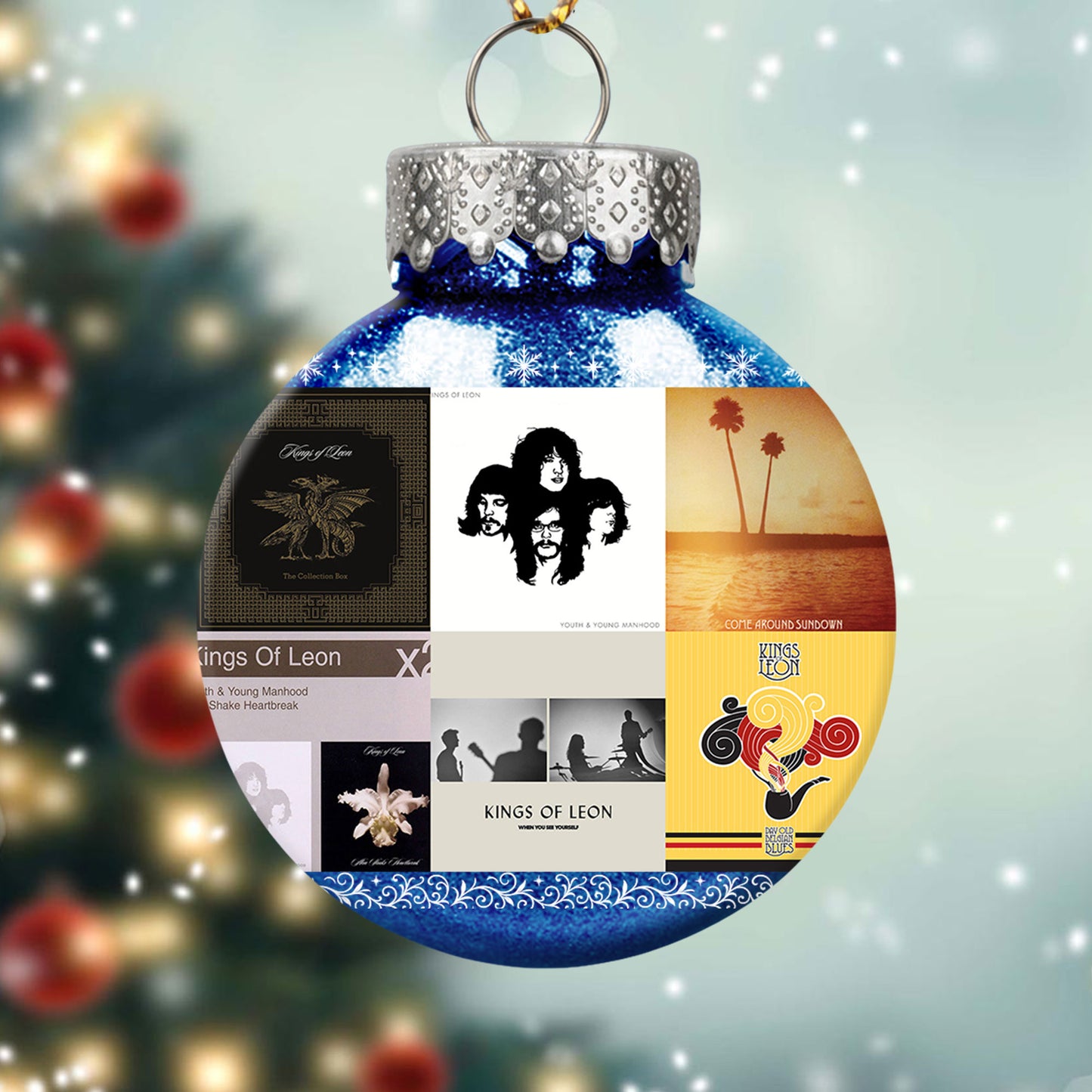 Kings of Leon Ball Ornament – Southern Rock Revival