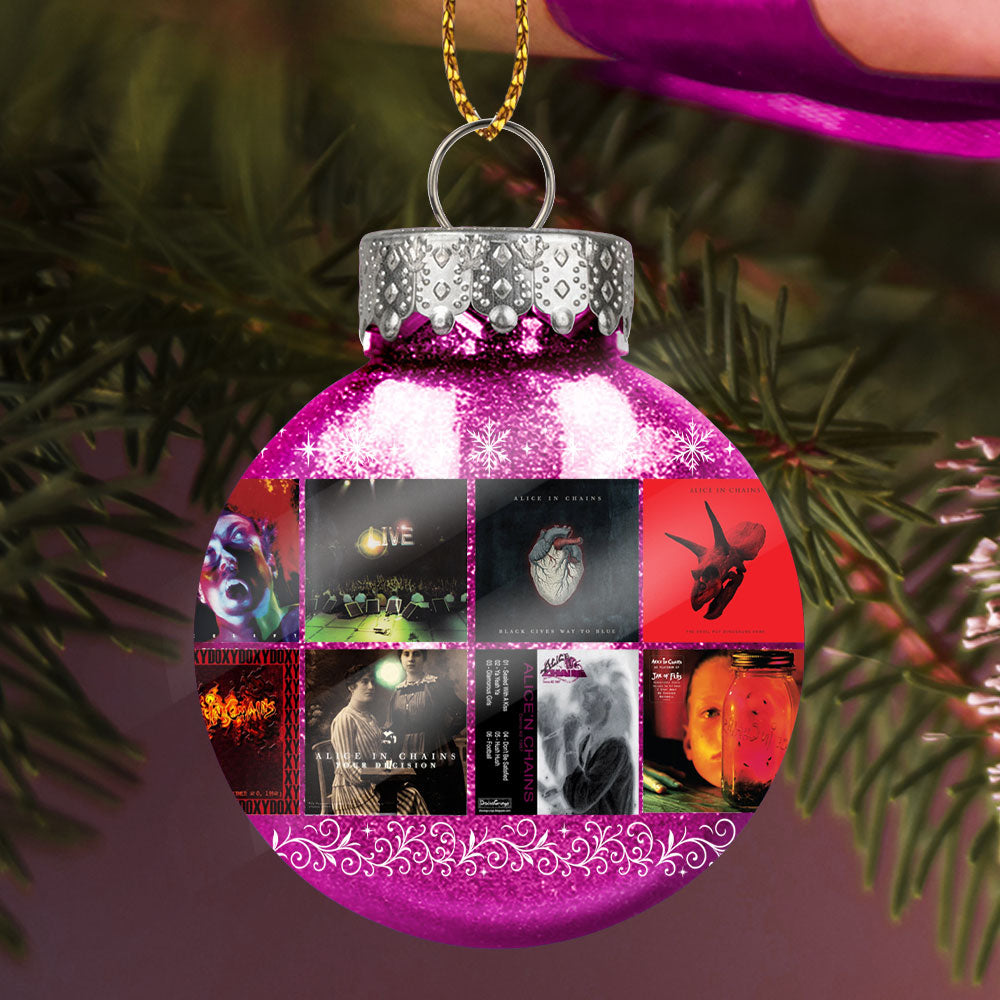 Alice In Chains Ball Ornament – Grunge Legends Meet Holiday Spirit