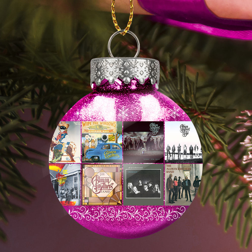 The Allman Brothers Band Ball Ornament – Southern Soul Meets Holiday Spirit