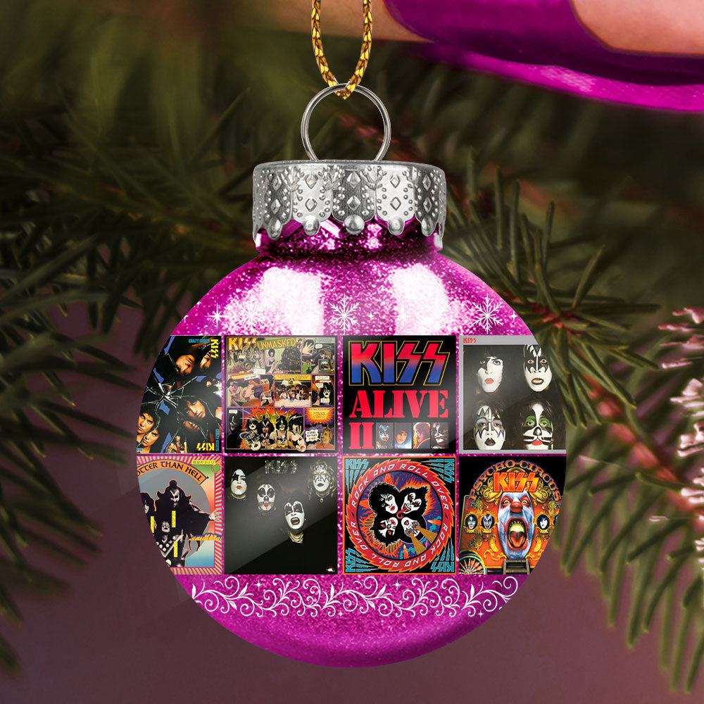 KISS Ball Ornament – A Rock ’n’ Roll Holiday Tribute to the Hottest Band in the World