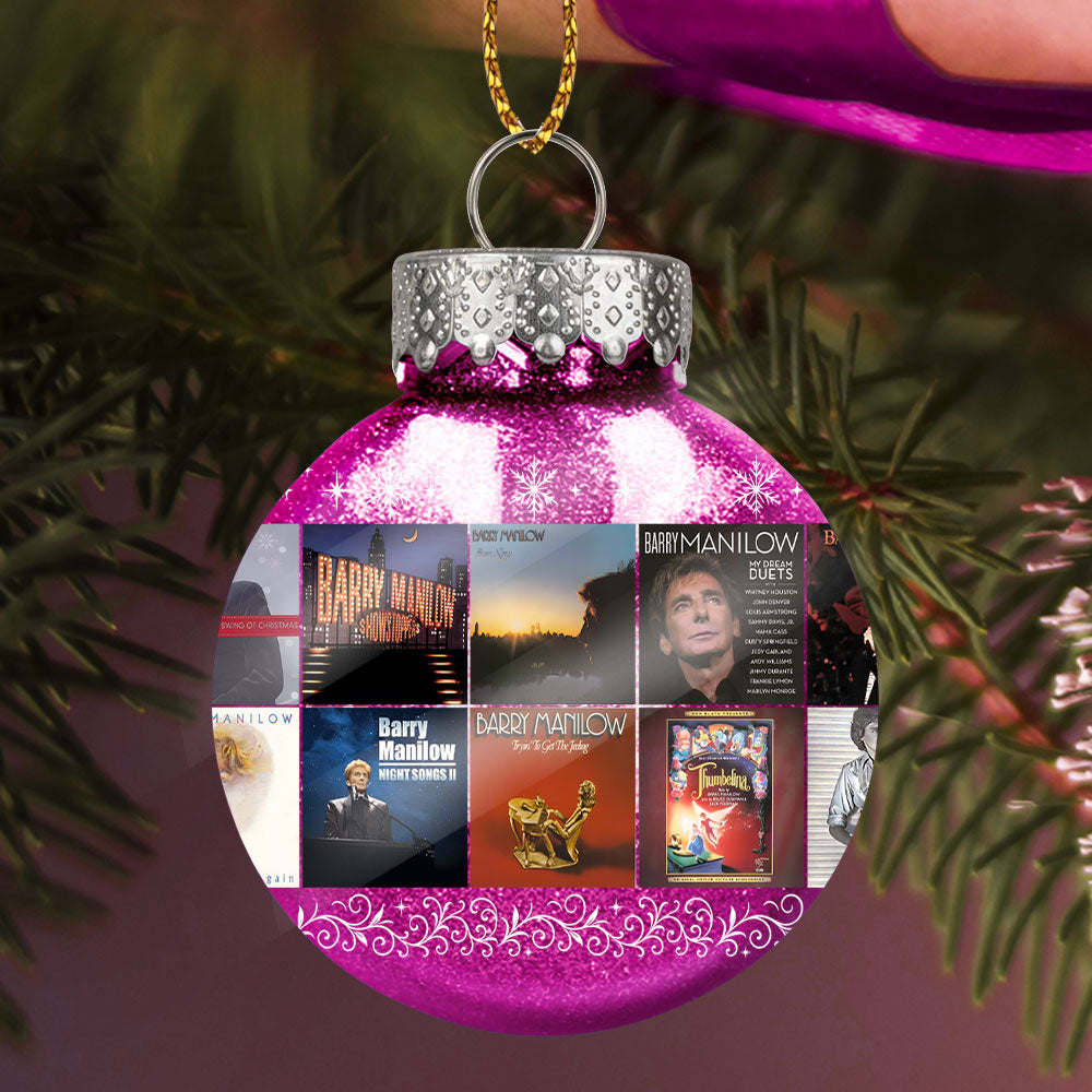 Barry Manilow Ball Ornament – A Celebration of Music, Memories, and Holiday Magic