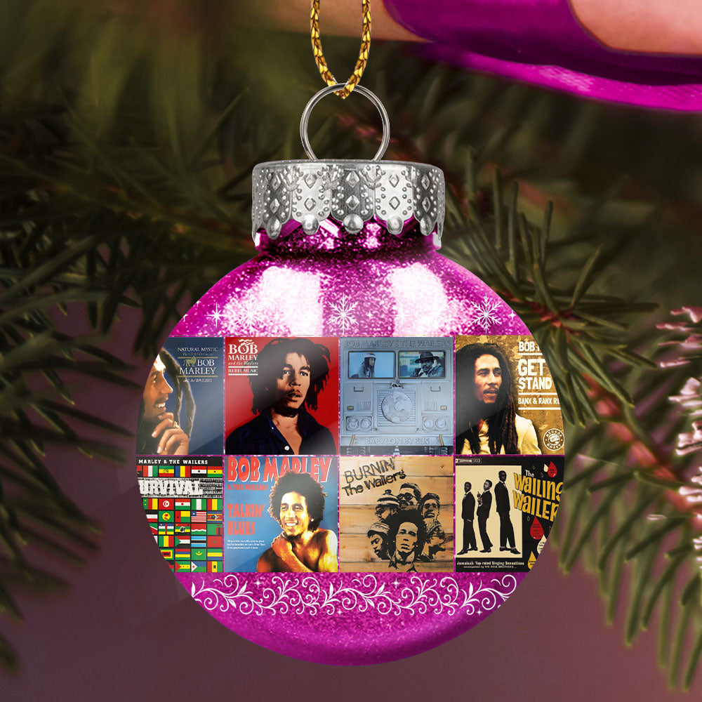 Bob Marley Ball Ornament – A Reggae Spirit of Peace, Love, and Holiday Harmony