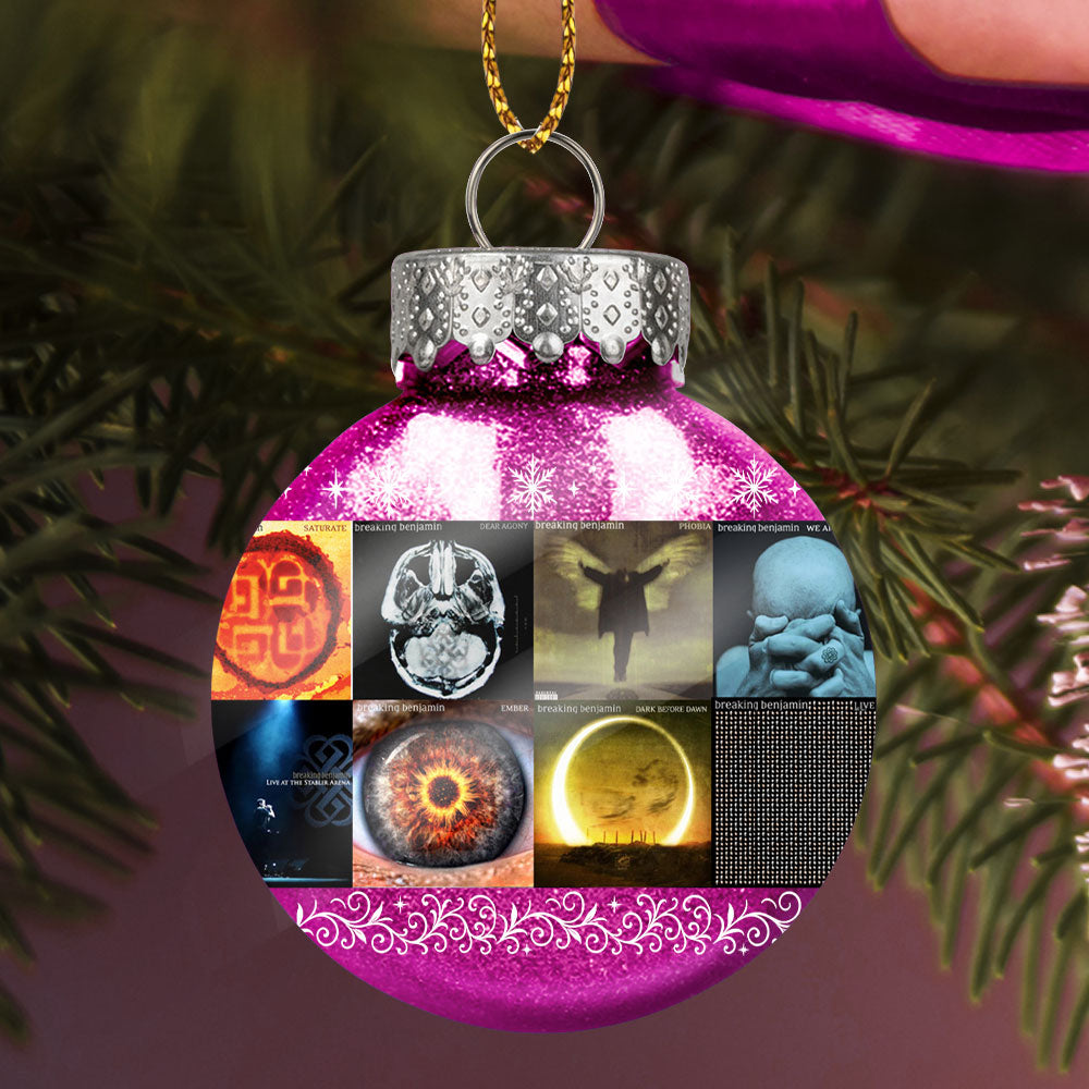 Breaking Benjamin Ornament – A Hard Rock Holiday Glow