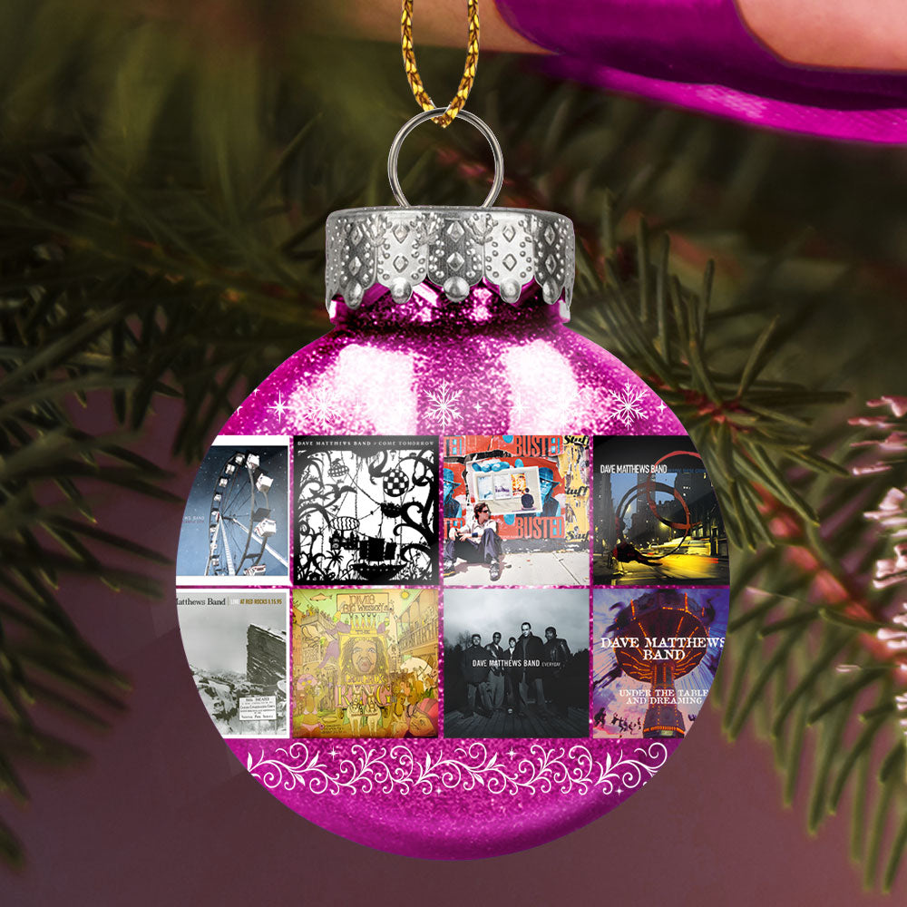 Dave Matthews Band Ball Ornament – A Melodic Holiday Tribute to Timeless Storytelling
