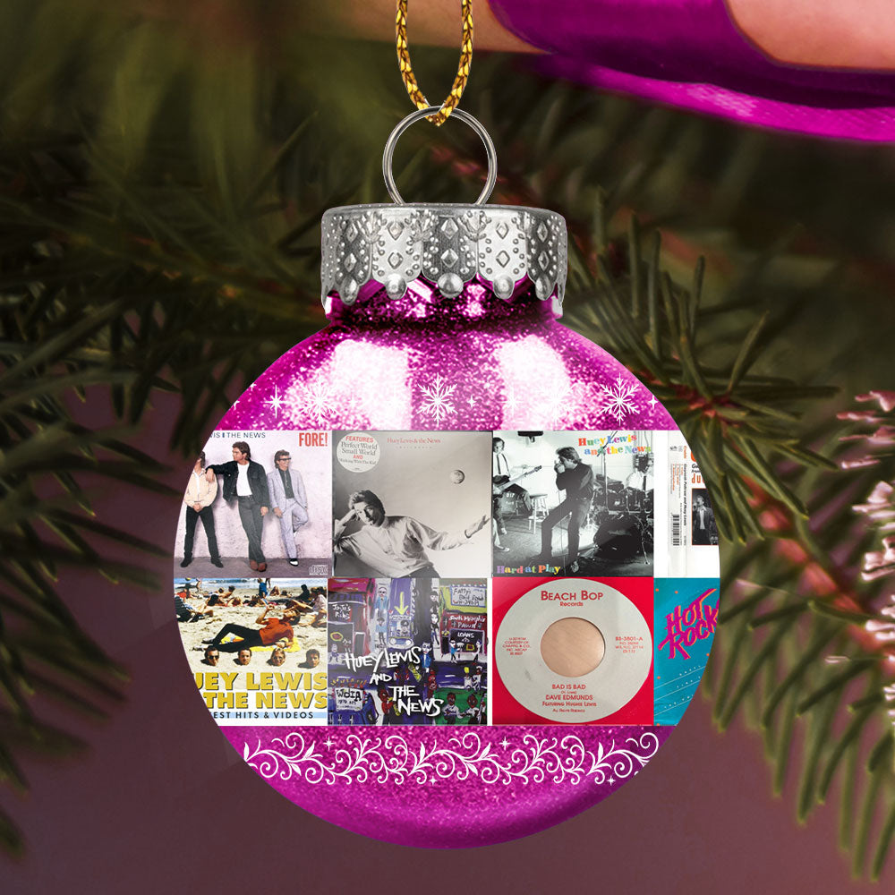Huey Lewis & The News Ornament – The Heart of Rock ’n’ Roll Holiday