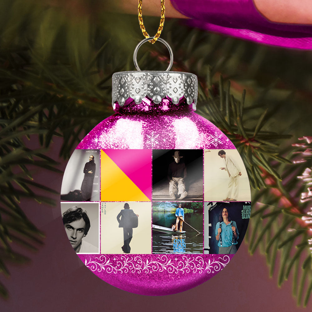James Taylor Ball Ornament – Warm Melodies for Winter Nights