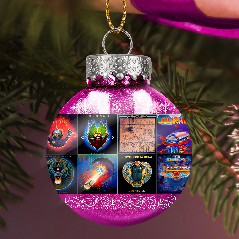 Journey Ball Ornament – Celebrate the Timeless Spirit of Rock Legends