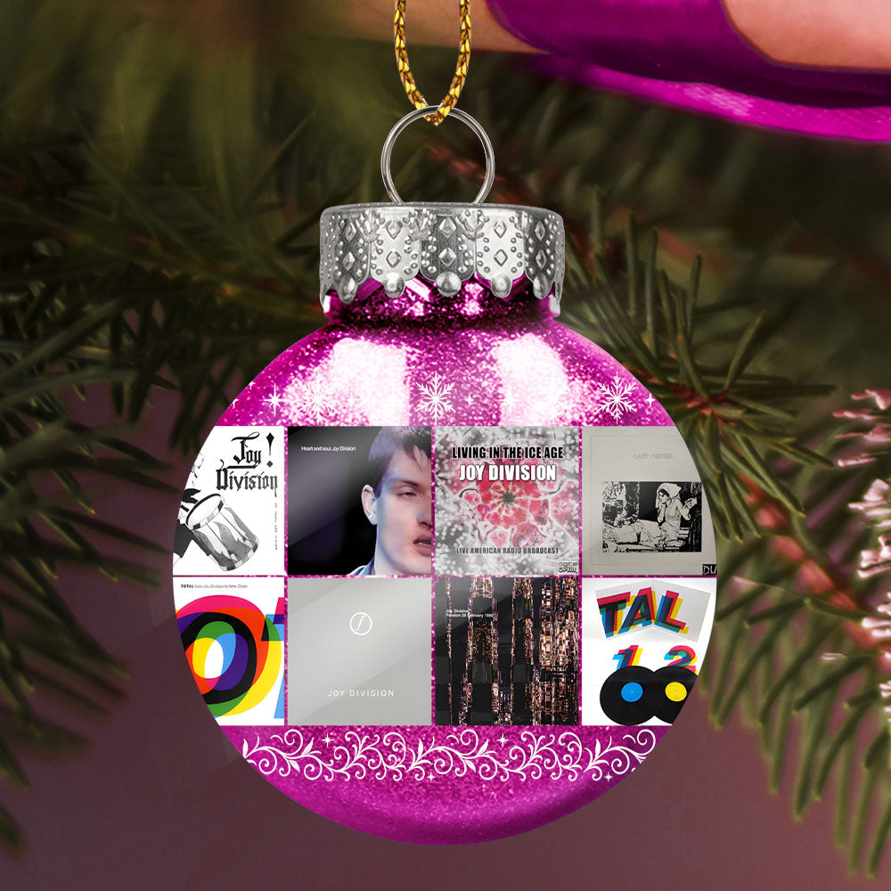 Joy Division Ornament – A Touch of Post-Punk Elegance for the Holidays
