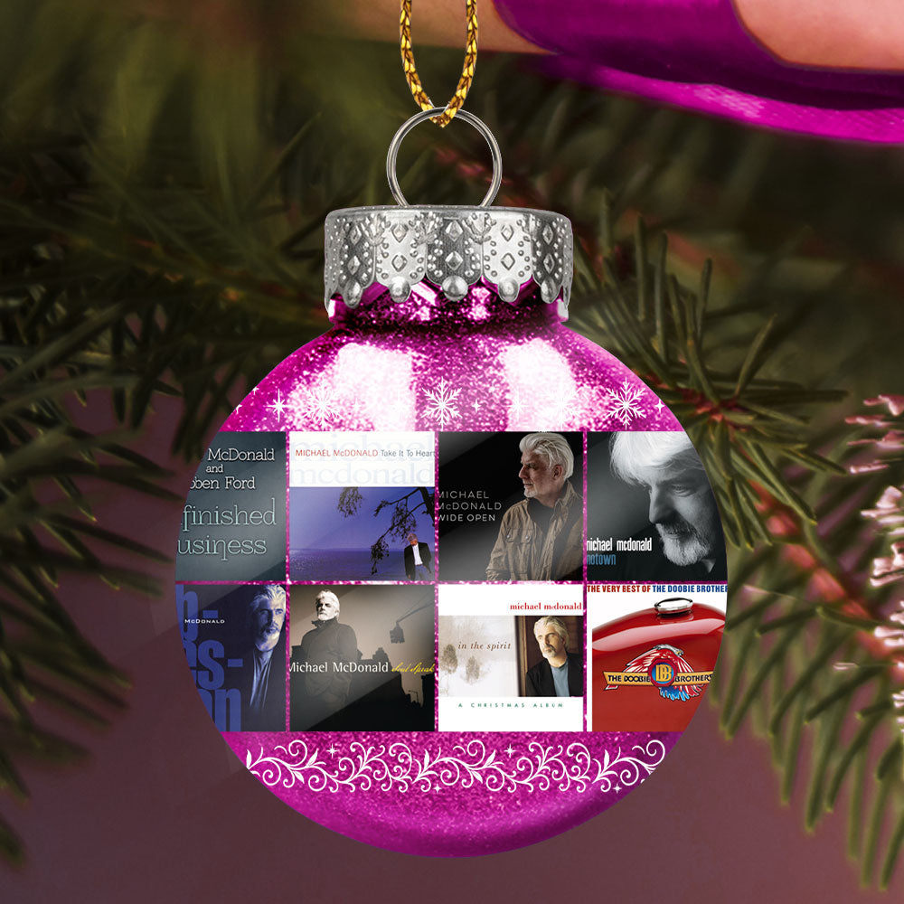 Michael McDonald Ball Ornament – Smooth Soulful Sound