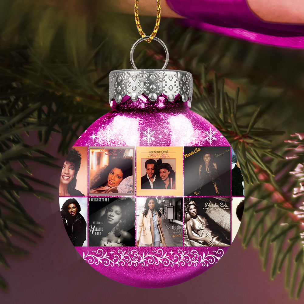 Natalie Cole Ball Ornament – Soulful Elegance