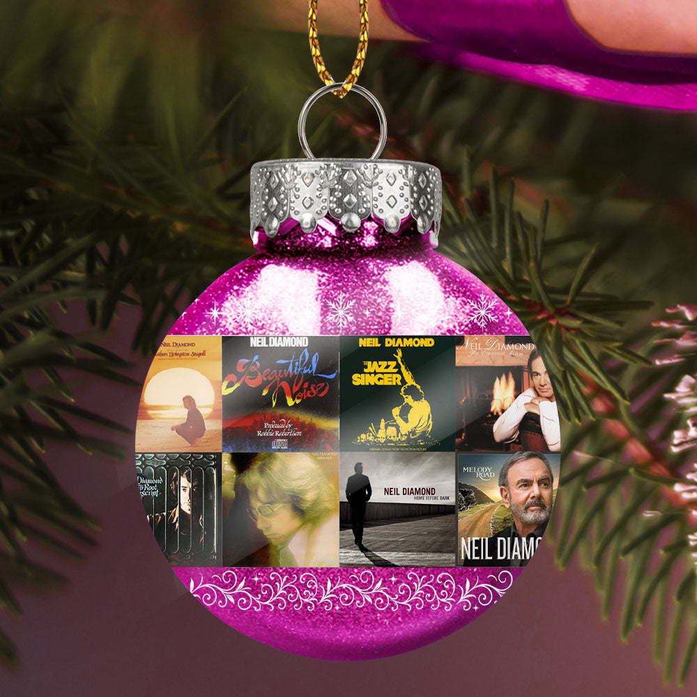 Neil Diamond Ball Ornament – A Sparkling Tribute to Timeless Classics