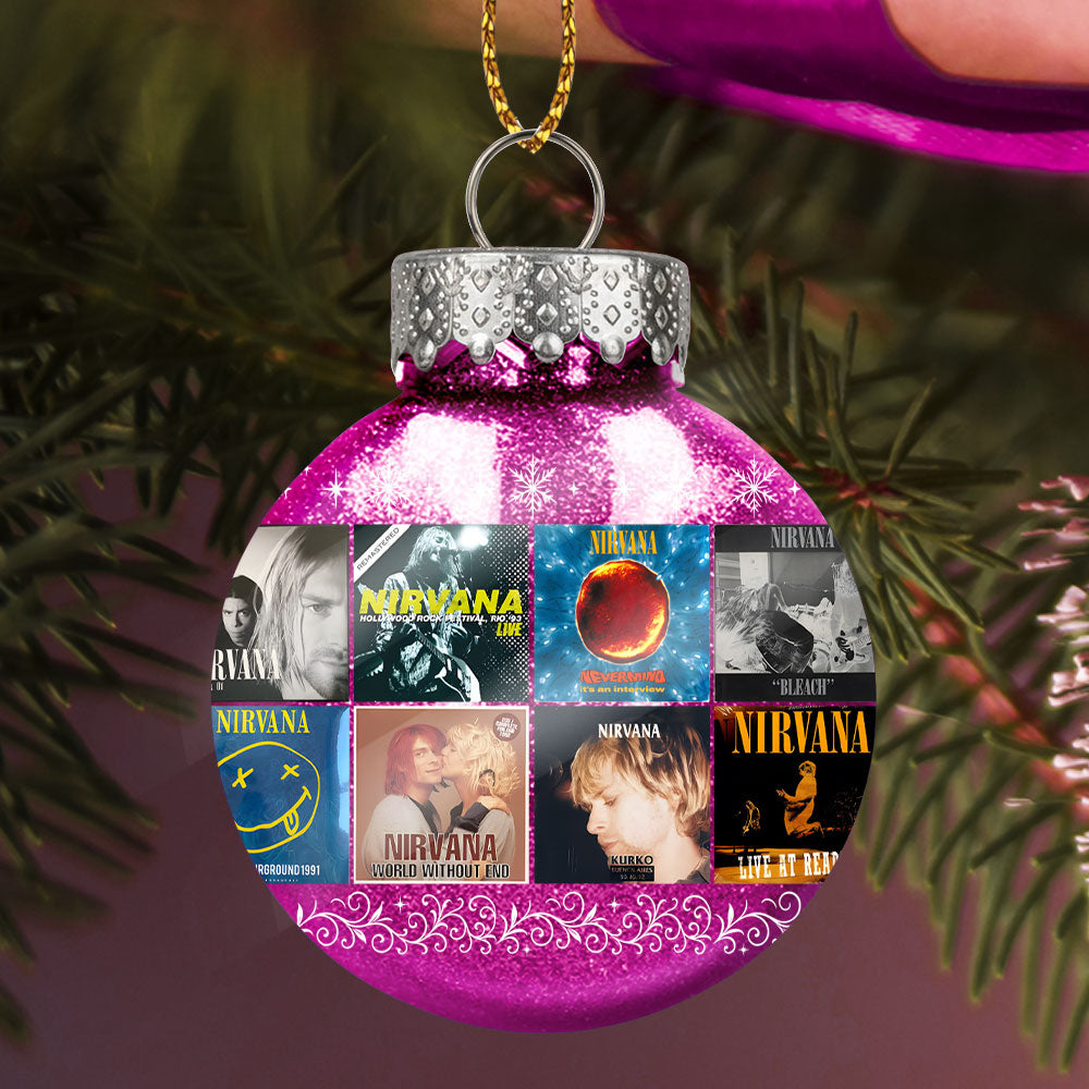 Nirvana Ball Ornament – Grunge Spirit for the Holiday Season
