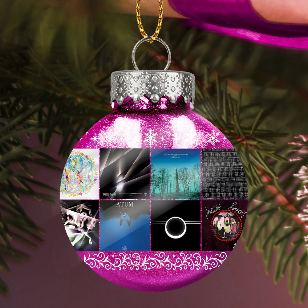 The Smashing Pumpkins Ball Ornament – A Grunge Legacy in Every Glow