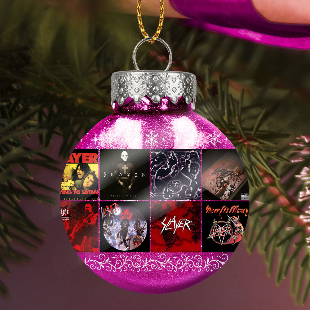 Slayer Ball Ornament – Thrash Metal Meets Holiday Mayhem
