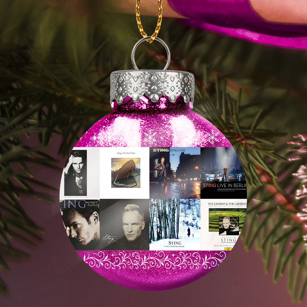 Sting Ball Ornament – A Touch of Elegance for Music Lovers
