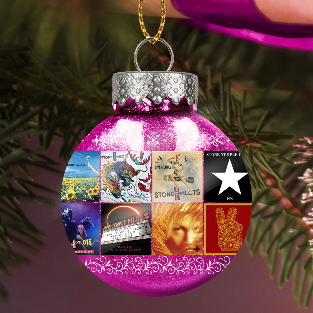 Stone Temple Pilots Ball Ornament – Grunge Legends in Holiday Style