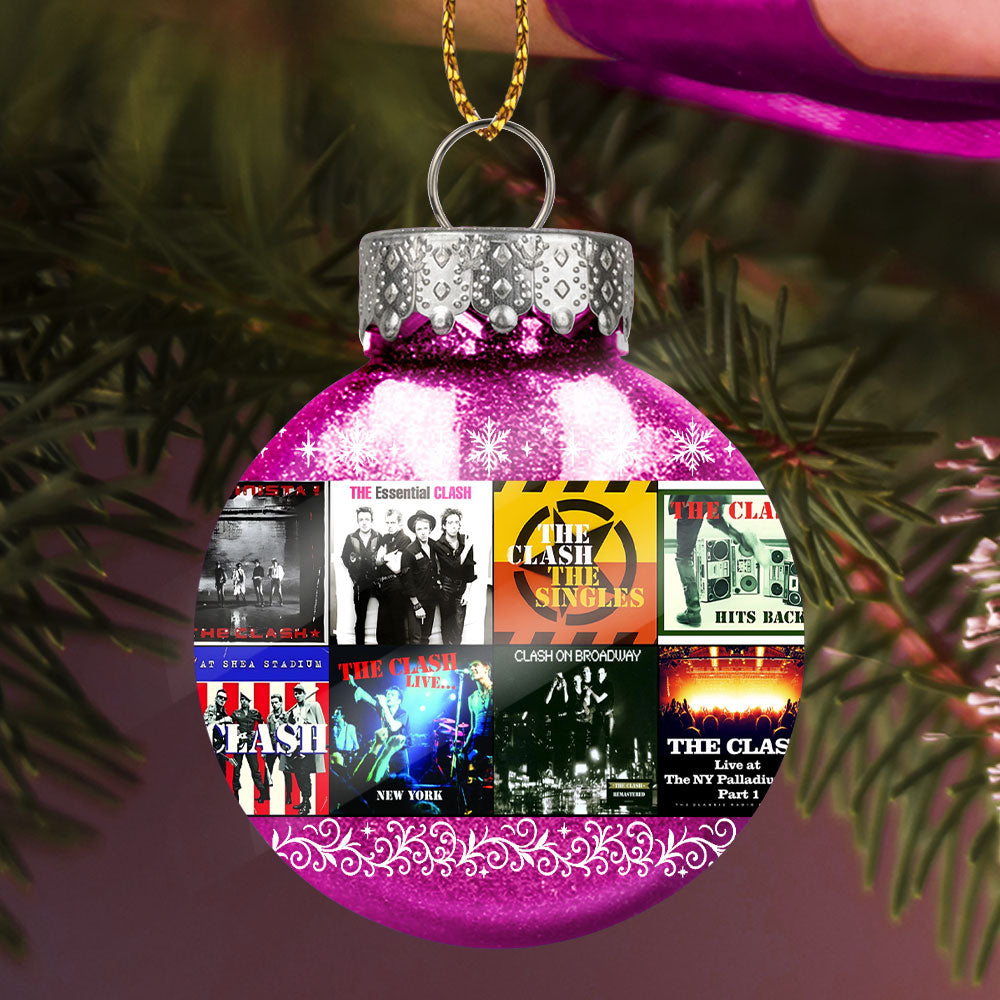 The Clash Ball Ornament – Punk Spirit Meets Holiday Cheer