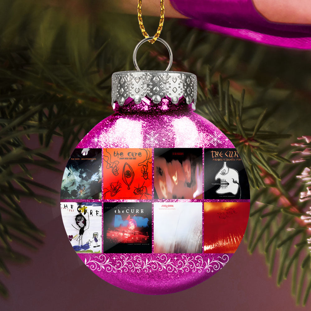 The Cure Ball Ornament – A Dreamy Holiday Keepsake for Lovers of Dark Romance and Sound
