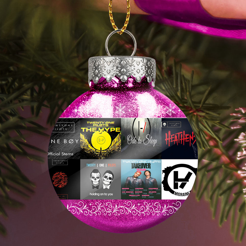 Twenty One Pilots Ball Ornament – Alternative Soundscape